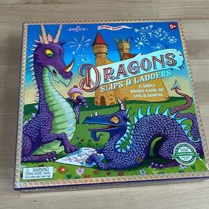 Dragons Slips and ladders board game
